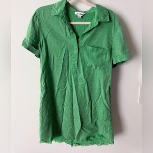 Day + Moon Washed Denim Mini Dress